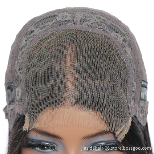 Lace Closure Brazilian Hair Haircut Short Straight Human Virgin Hair Half Machine Half Hand Tied 4x4 Bob Wig
